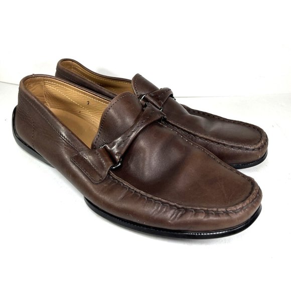 Tod’s Men’s Brown Leather Driving Loafers-US 8.5-EU 41-42 (Marked UK/Italian 7) - Picture 3 of 16